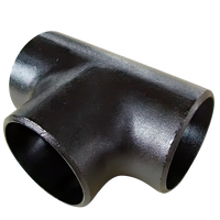 Thumbnail for TEE RECTA ASTM A234 WPB B16.9 STD ACERO DE CARBONO - SOLINTEK