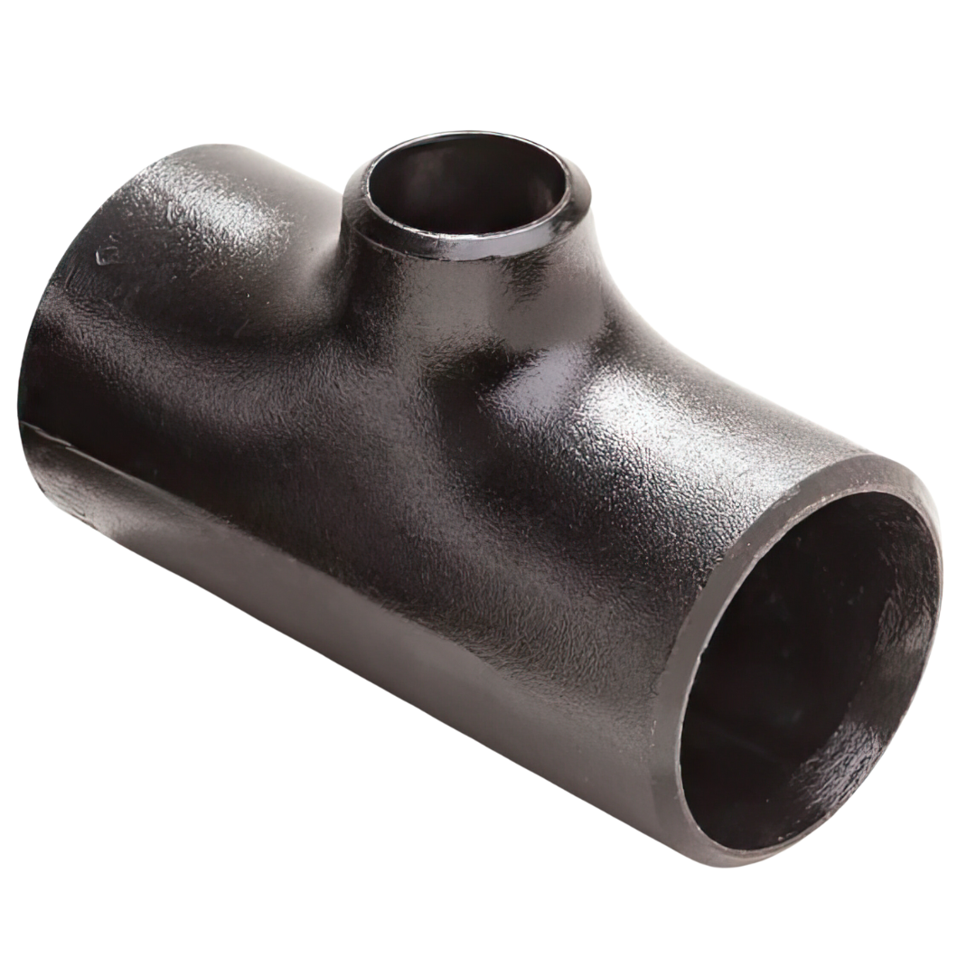 TEE REDUCTORA ASTM A234 WPB B16.9 STD ACERO DE CARBONO - SOLINTEK