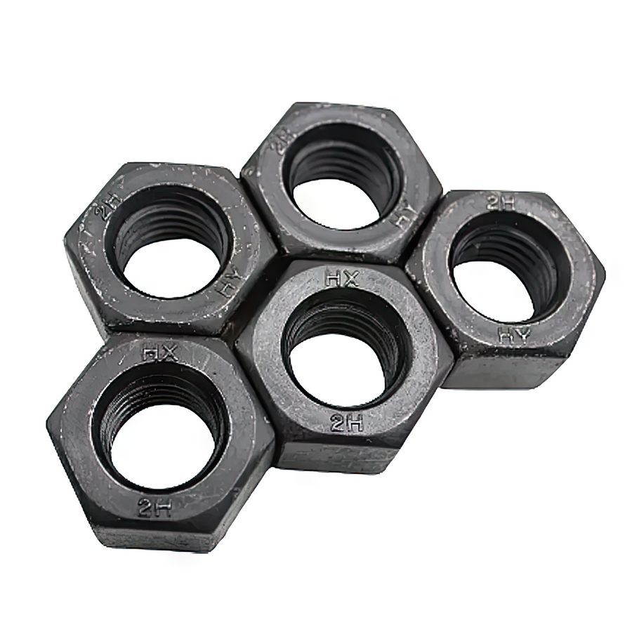 TUERCA HEXAGONAL ASTM A194 2H NEGRA - SOLINTEK